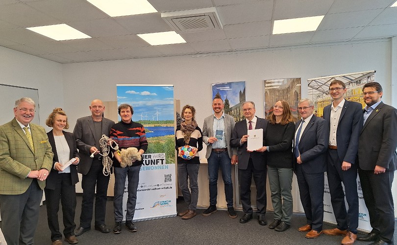 Förderbescheid für das Vorhaben „Engagiert im Revier“ offiziell überreicht